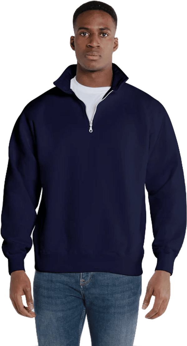 Am image of a Custom Redwood Classics Spirit Bear Polo in Midnight Navy!