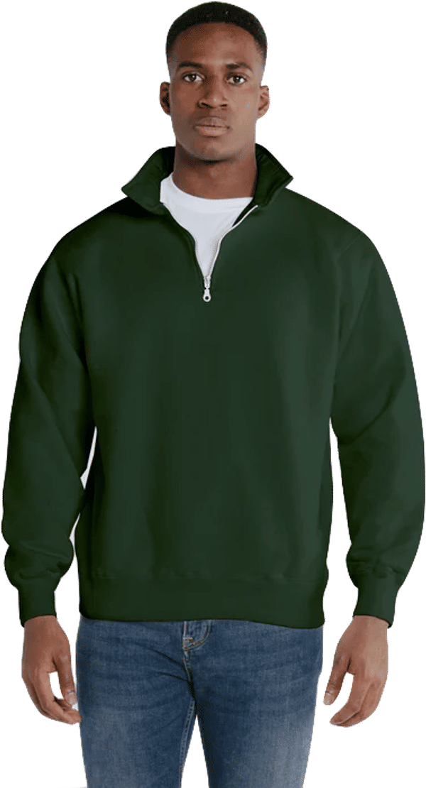 An image of a Custom Redwood Classics Spirit Bear Polo in Park Green!
