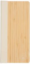 An image of a Custom Wellable FSC Bamboo Sticky Note Pad in Natural!