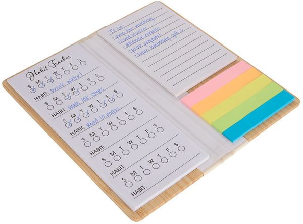 An image of a Custom Wellable FSC Bamboo Sticky Note Pad!