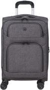 Am image of a Custom Wenger RPET 21 inch Graphite Carry On in Graphite!