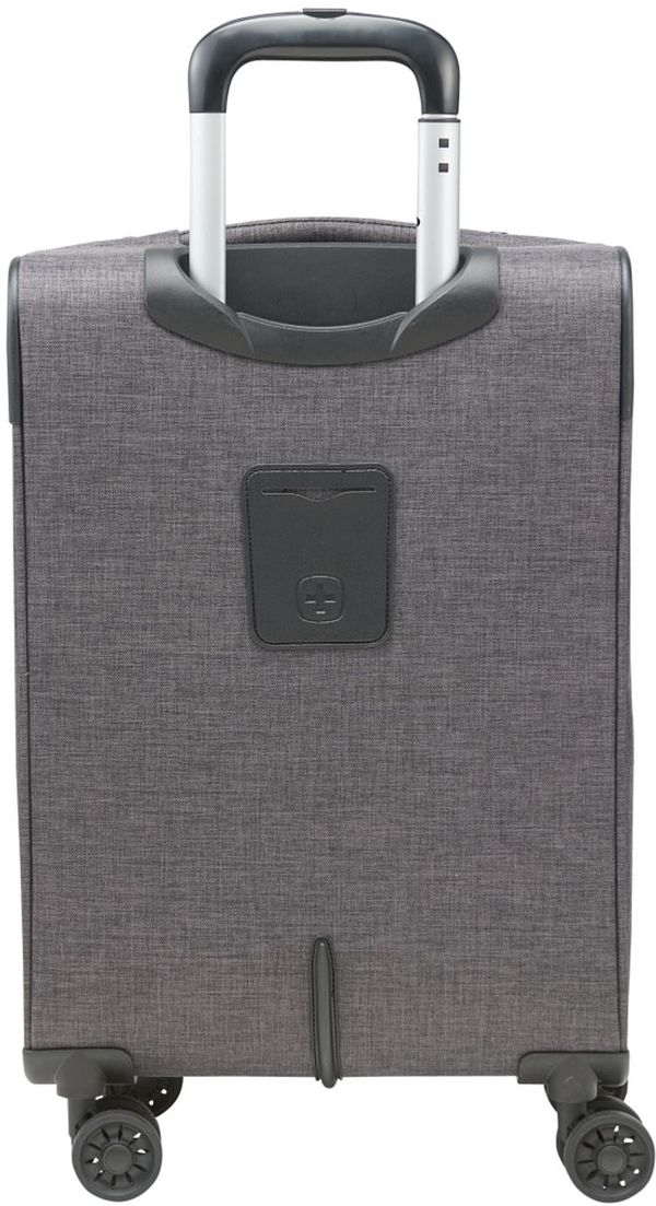 Am image of a Custom Wenger RPET 21 inch Graphite Carry On in Graphite!