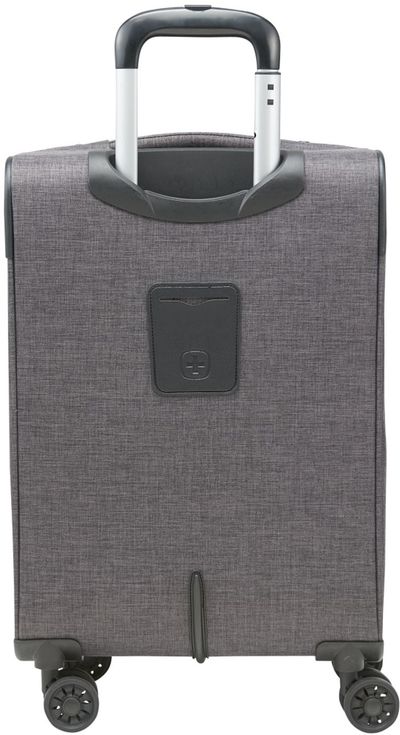 Am image of a Custom Wenger RPET 21 inch Graphite Carry On in Graphite!