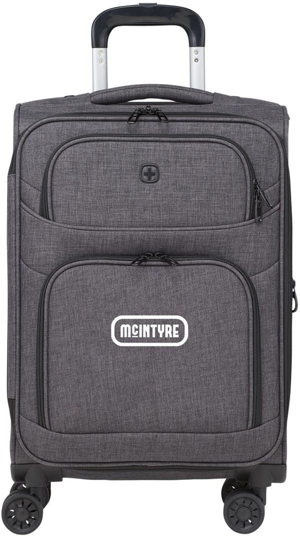 An image of a Custom Wenger RPET 21 inch Graphite Carry On!