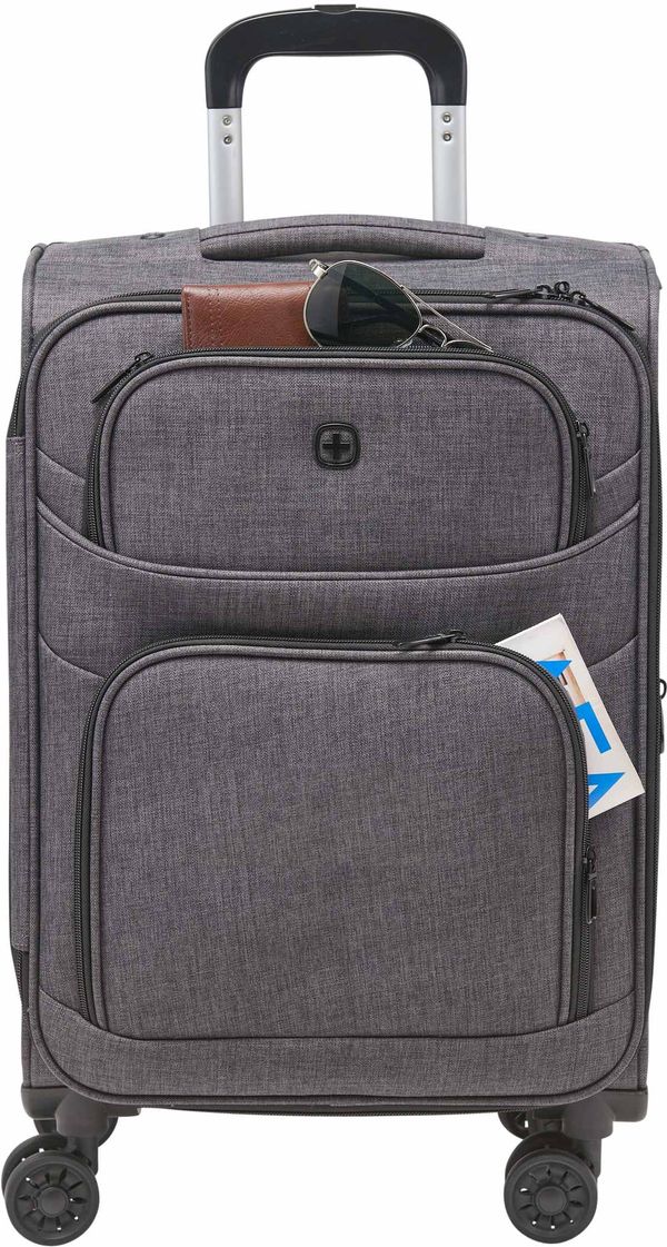 An image of a Custom Wenger RPET 21 inch Graphite Carry On!