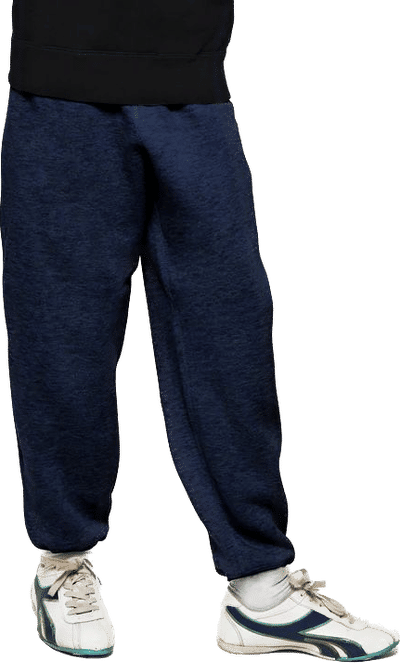 Am image of a Custom Redwood Classics Youth Totem Pant in Midnight Navy!