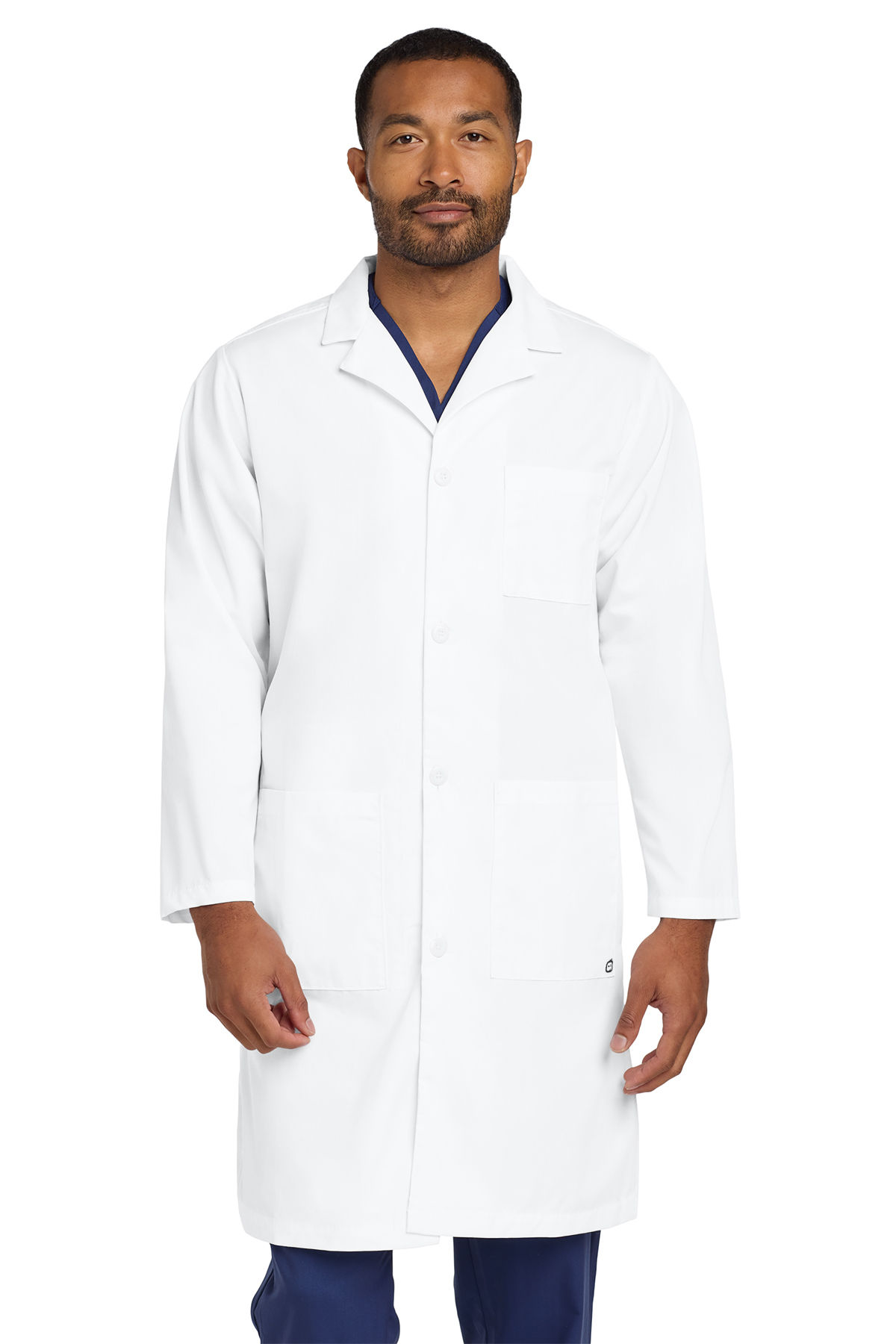 WonderWink Mens Long Lab Coat