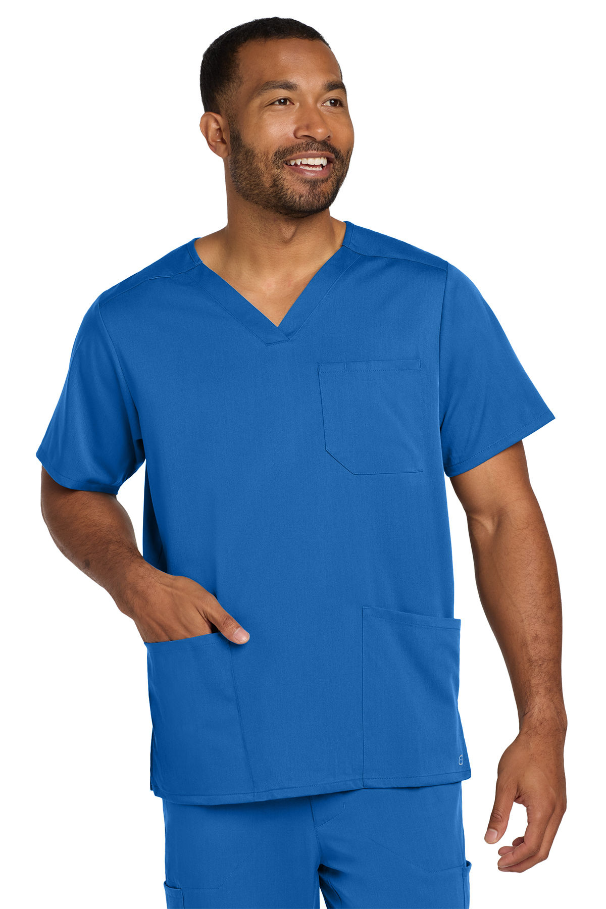 WonderWink Mens Premiere Flex VNeck Top