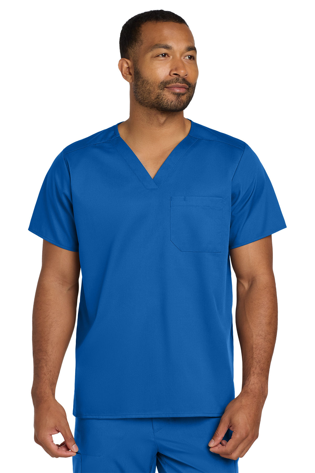 WonderWink Unisex WorkFlex Chest Pocket V Neck Top