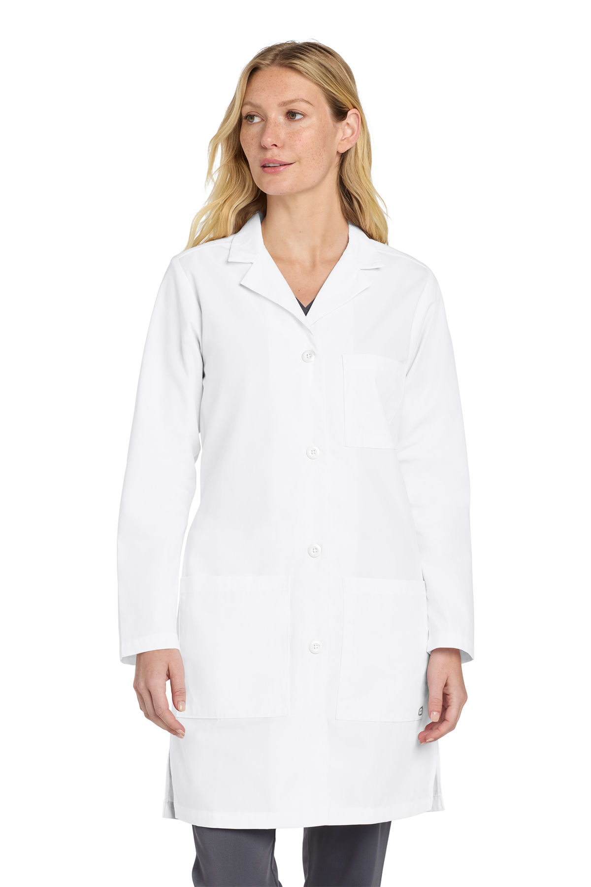 WonderWink Womens Long Lab Coat