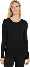 An image of a Custom WonderWink Womens Long Sleeve Layer Tee!