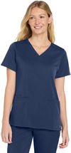 An image of a Custom WonderWink Womens Premiere Flex V Neck Top!