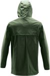 Am image of a Custom Stormtech Men's Squall Rain Jacket in Earth!