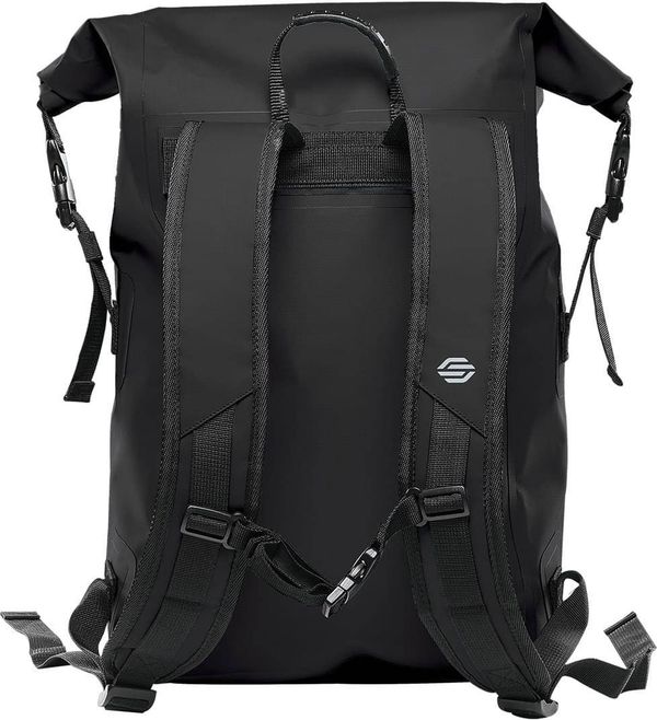 Am image of a Custom Stormtech Cirrus Backpack in Dolphin!