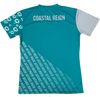 Am image of a Custom Sublimated Womens Vneck Jersey in Essential!