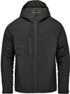 Am image of a Custom Stormtech Mens Nostromo Thermal Shell Jacket in Black/Graphite!