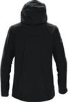 Am image of a Custom Stormtech Mens Matrix System Jacket in Black/Bright Red!