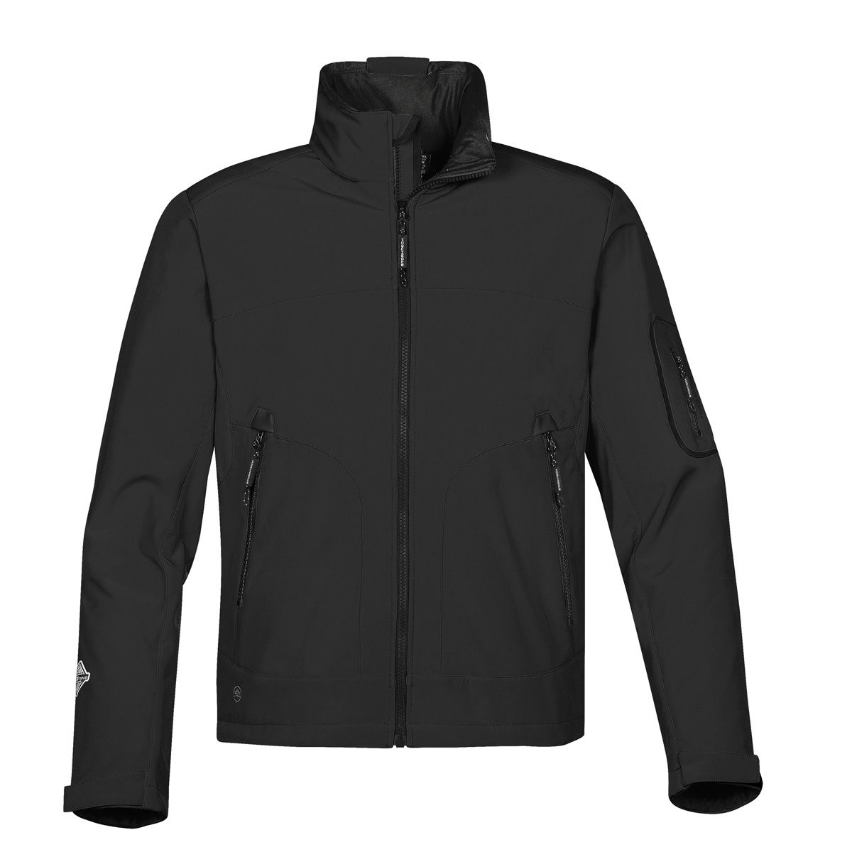Stormtech Mens Cruise Softshell in BLACK / BLACK