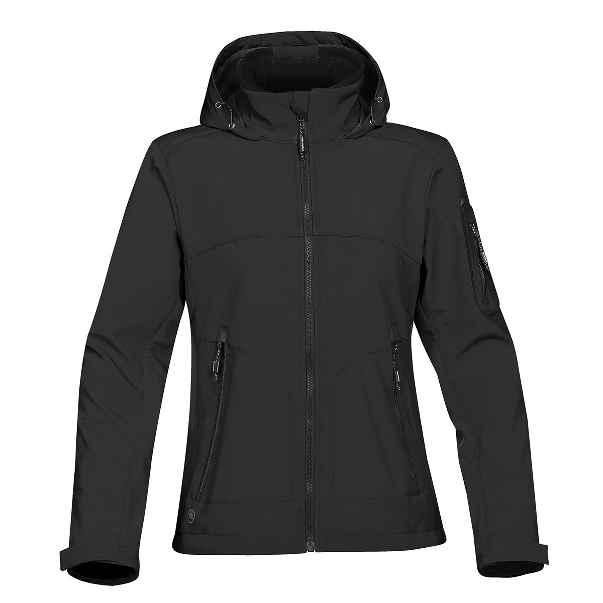 Stormtech Womens Cruise Softshell in BLACK / BLACK