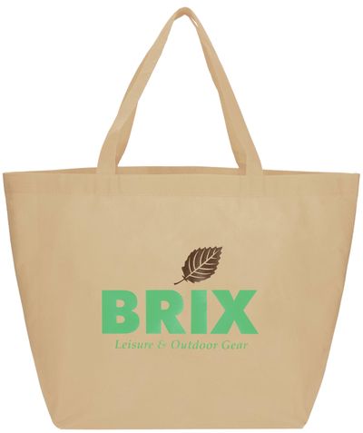 An image of a Custom YaYa Budget Non Woven Shopper Tote!