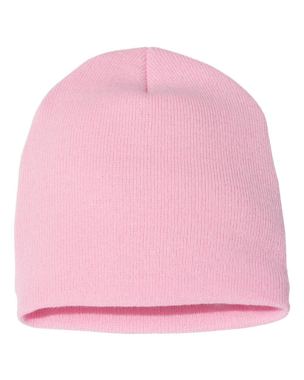 YP Classics Short Beanie in Baby Pink