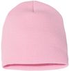 Am image of a Custom YP Classics Short Beanie in Baby Pink!