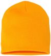 Am image of a Custom YP Classics Short Beanie in Gold!