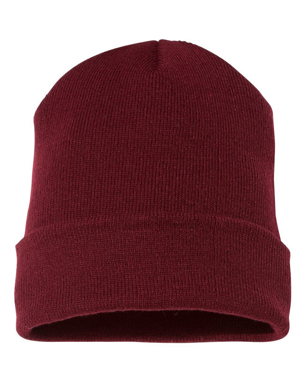 YP Classics Cuffed Beanie in Maroon