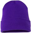 Am image of a Custom YP Classics Cuffed Beanie in Purple!