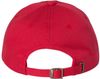Am image of a Custom Yupoong Classic Dad's Cap in Cranberry!