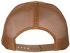 Am image of a Custom Yupoong Adult Retro Trucker Cap in Caramel!