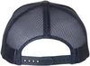 Am image of a Custom Yupoong Adult Retro Trucker Cap in Charcoal/Navy!