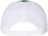 Am image of a Custom Yupoong Adult Retro Trucker Cap in Evergreen/White!