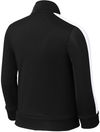Am image of a Custom SportTek Youth Tricot Track Jacket in Black/White!