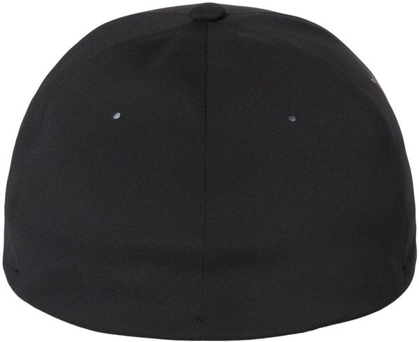An image of a Custom Yupoong Adult Delta X Cap in Black!