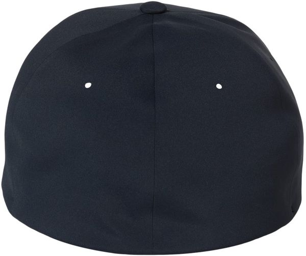 An image of a Custom Yupoong Adult Delta X Cap in Navy!