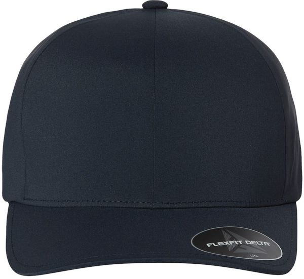 An image of a Custom Yupoong Adult Delta X Cap in Navy!