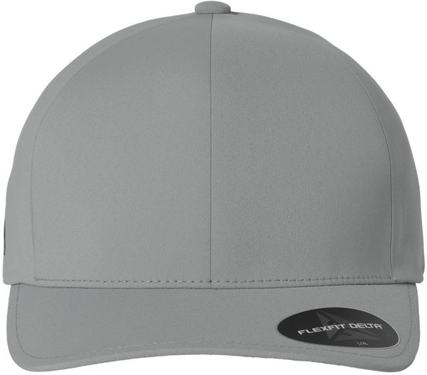 An image of a Custom Yupoong Adult Delta X Cap in Silver!