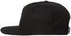 An image of a Custom Yupoong Adult Premium 5 Panel Snapback Cap in Black!