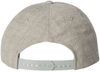 An image of a Custom Yupoong Adult Premium 5 Panel Snapback Cap in Heather Grey!