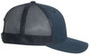 An image of a Custom Yupoong Adult Retro Trucker Cap in Navy!