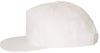 An image of a Custom Yupoong Adult Unstructured 5 Panel Snapback Cap in White!