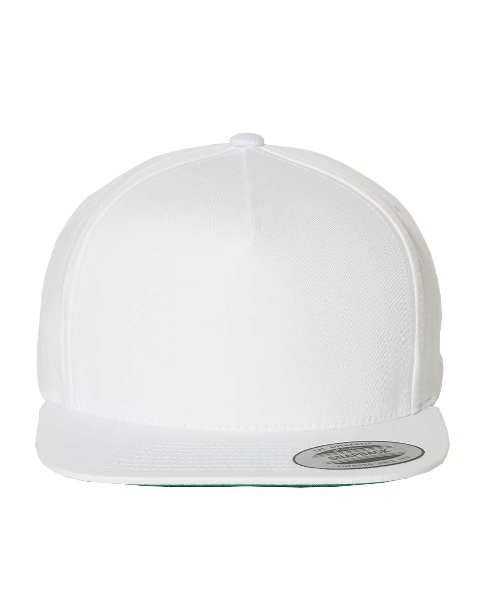 Yupoong Classics Flat Bill Cap in White