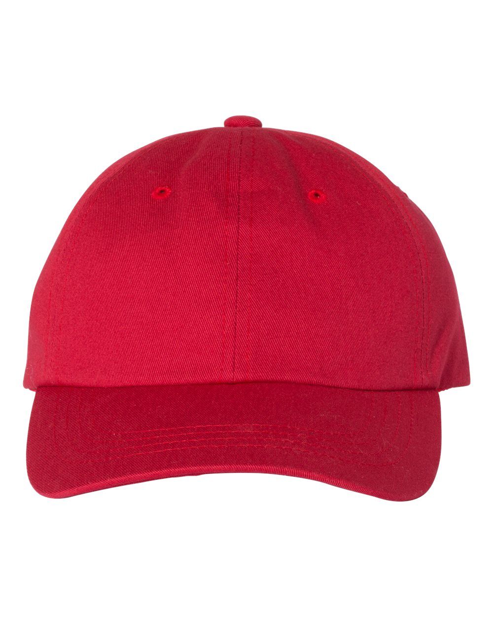 Yupoong Classic Dad's Cap in Cranberry