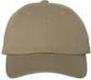 Am image of a Custom Yupoong Classic Dad's Cap in Khaki!