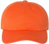 Am image of a Custom Yupoong Classic Dad's Cap in Orange!