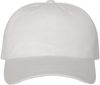 Am image of a Custom Yupoong Classic Dad's Cap in White!