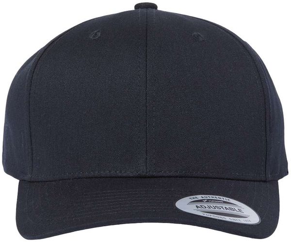An image of a Custom Yupoong Cvc Twill Hat in Black!