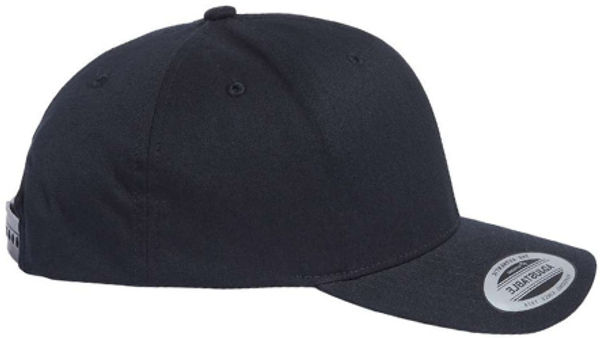 An image of a Custom Yupoong Cvc Twill Hat in Black!