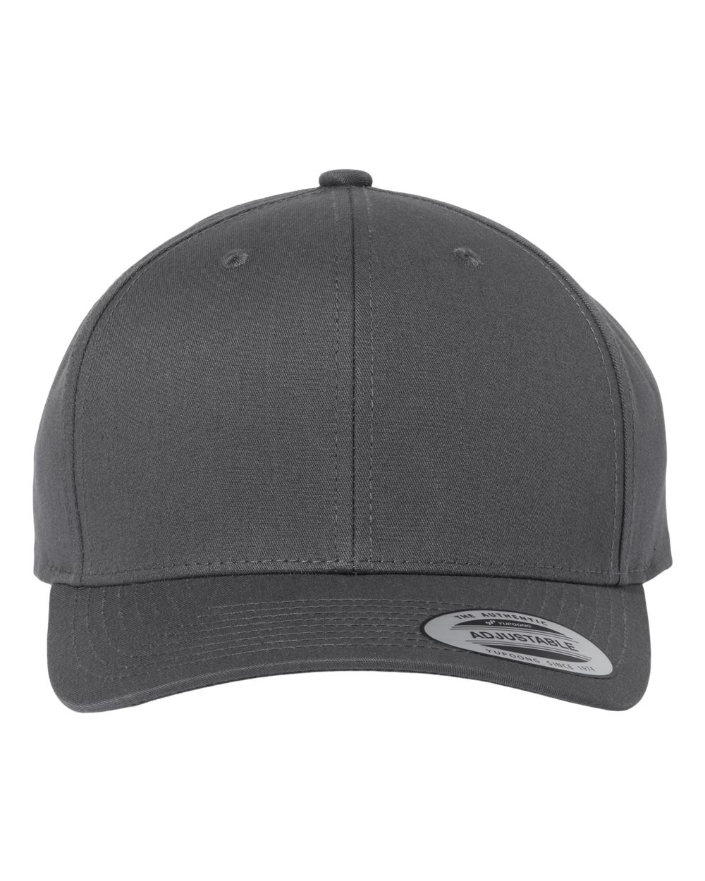 Yupoong Cvc Twill Hat in Charcoal